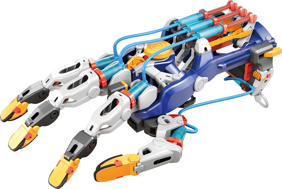 POWERplus Junior Bionic Robot Hand | Hydraulische Robothand STEM Speelgoed Bouwpakket